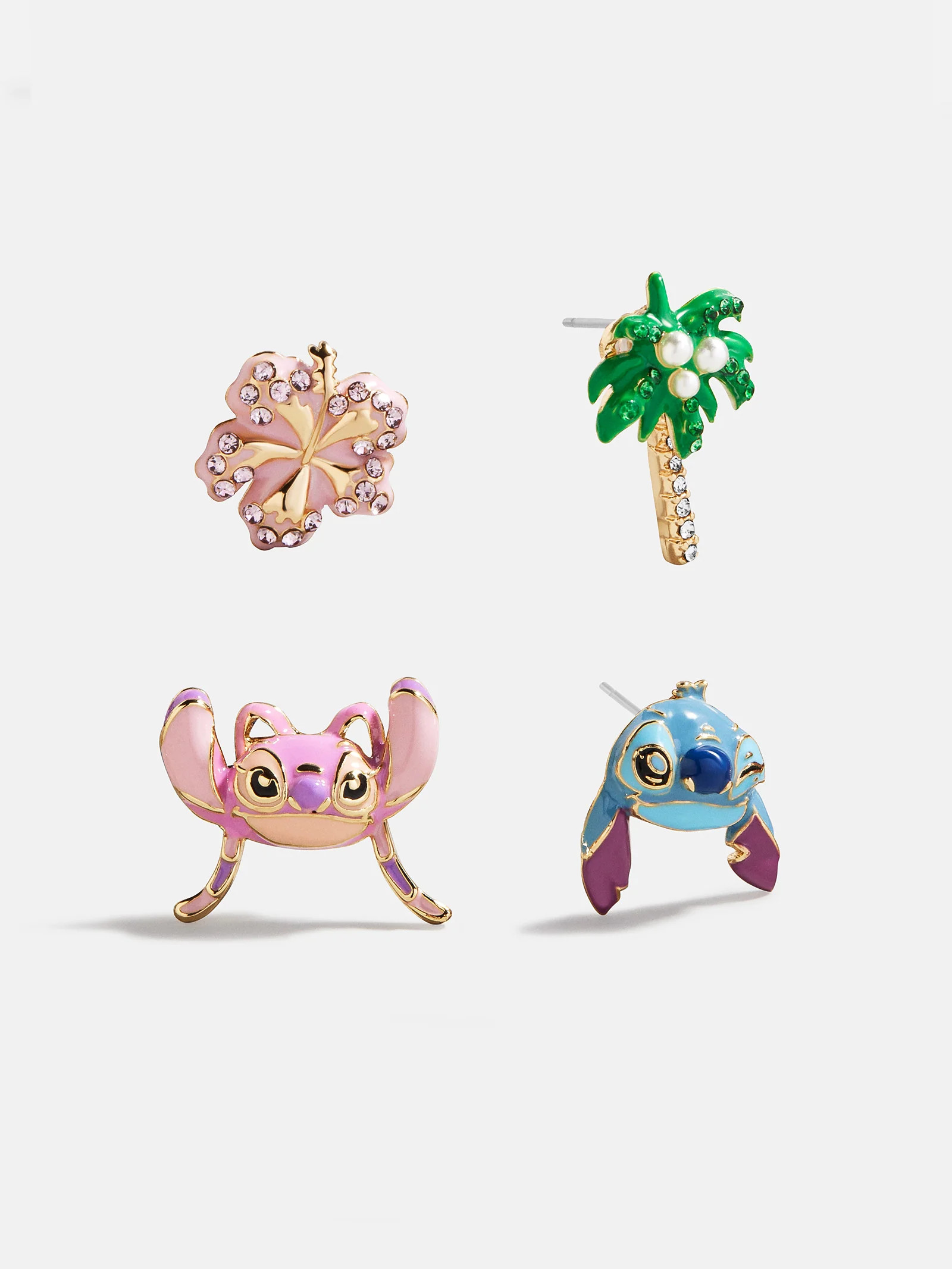 Disney Lilo & Stitch Dynamic Duo Earring Set - Disney Stitch | BaubleBar