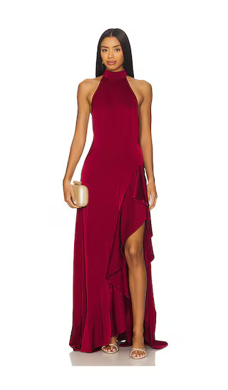 The Avani Gown in Oxblood | Revolve Clothing (Global)