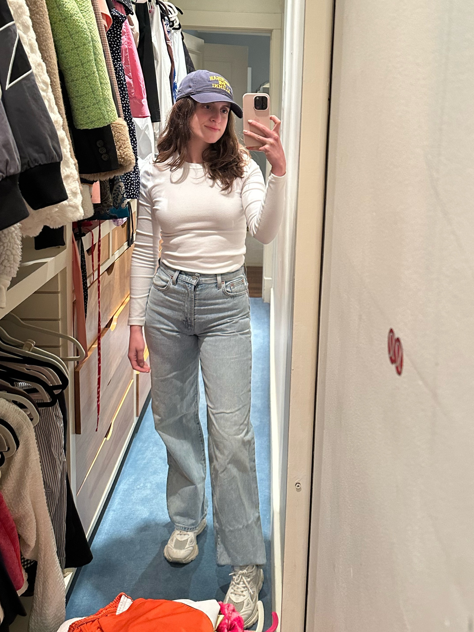 Chill rainy dinner outfit😴 I couldn’t figure out how to link the hat but it is from the MDen!!