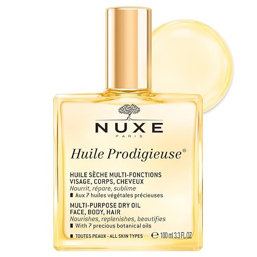 Nuxe Huile Prodigieuse Multi-Purpose Dry Oil - Radiant Glow and Lightweight Hydration for Face, B... | Amazon (US)