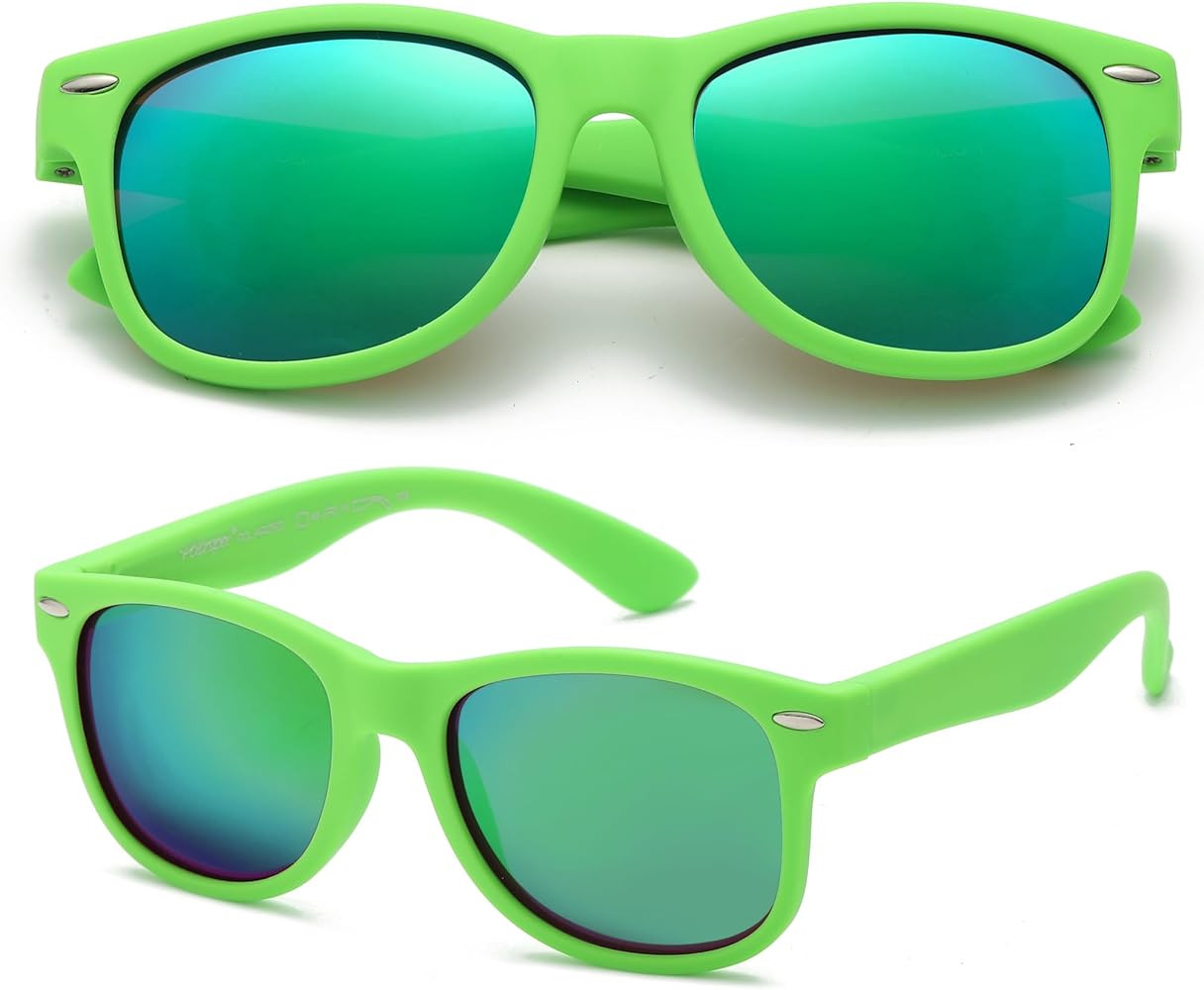 PolarSpex Kids Sunglasses-Polarized Girls & Boys Sunglasses-Cool Toddler Sunglasses with Unbreaka... | Amazon (US)