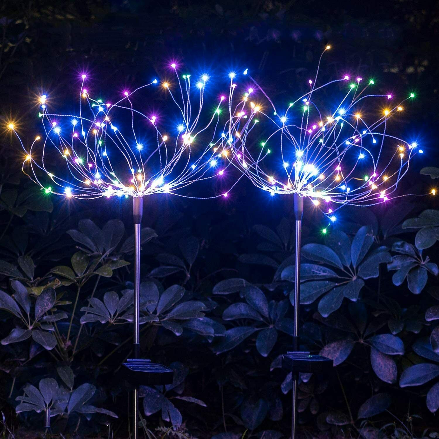EpicGadget Solar Firework Light, 105 LED Multi Color Outdoor Firework Solar Garden Decorative Lig... | Walmart (US)