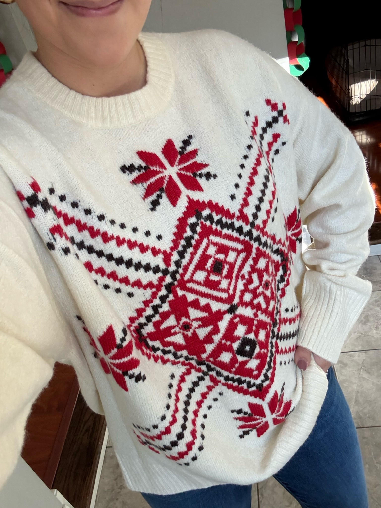 Size xs winter, holiday sweater

Oversized sweaters, winter outfit, winter sweater, Fairisle sweater 

#LTKHoliday #LTKSeasonal #LTKPetite