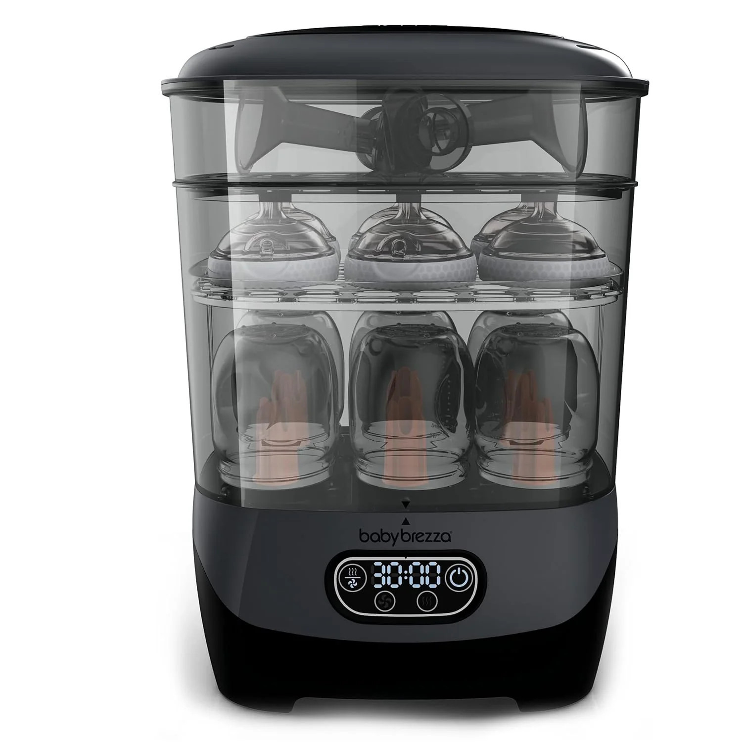 Baby Brezza Sterilizer And Dryer Advanced, Charcoal | GoodBuy Gear