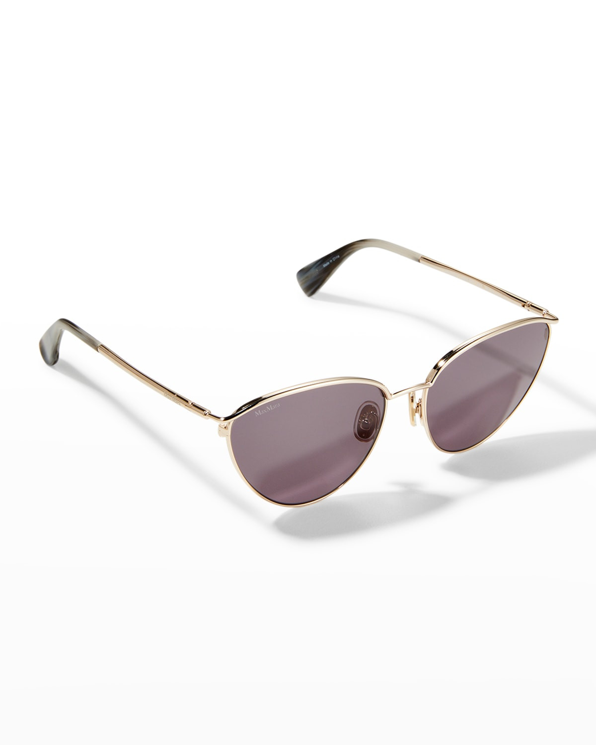 Cat-Eye Metal Sunglasses | Neiman Marcus