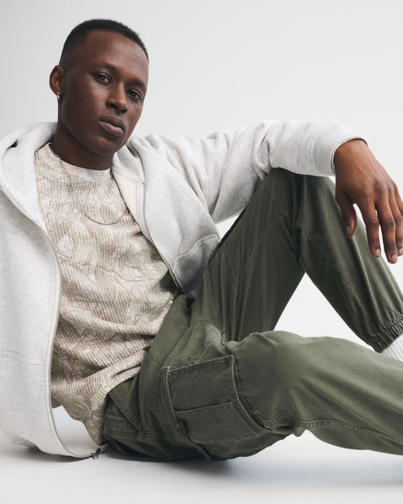 Men's Cargo Jogger | Men's Bottoms | Abercrombie.com | Abercrombie & Fitch (US)