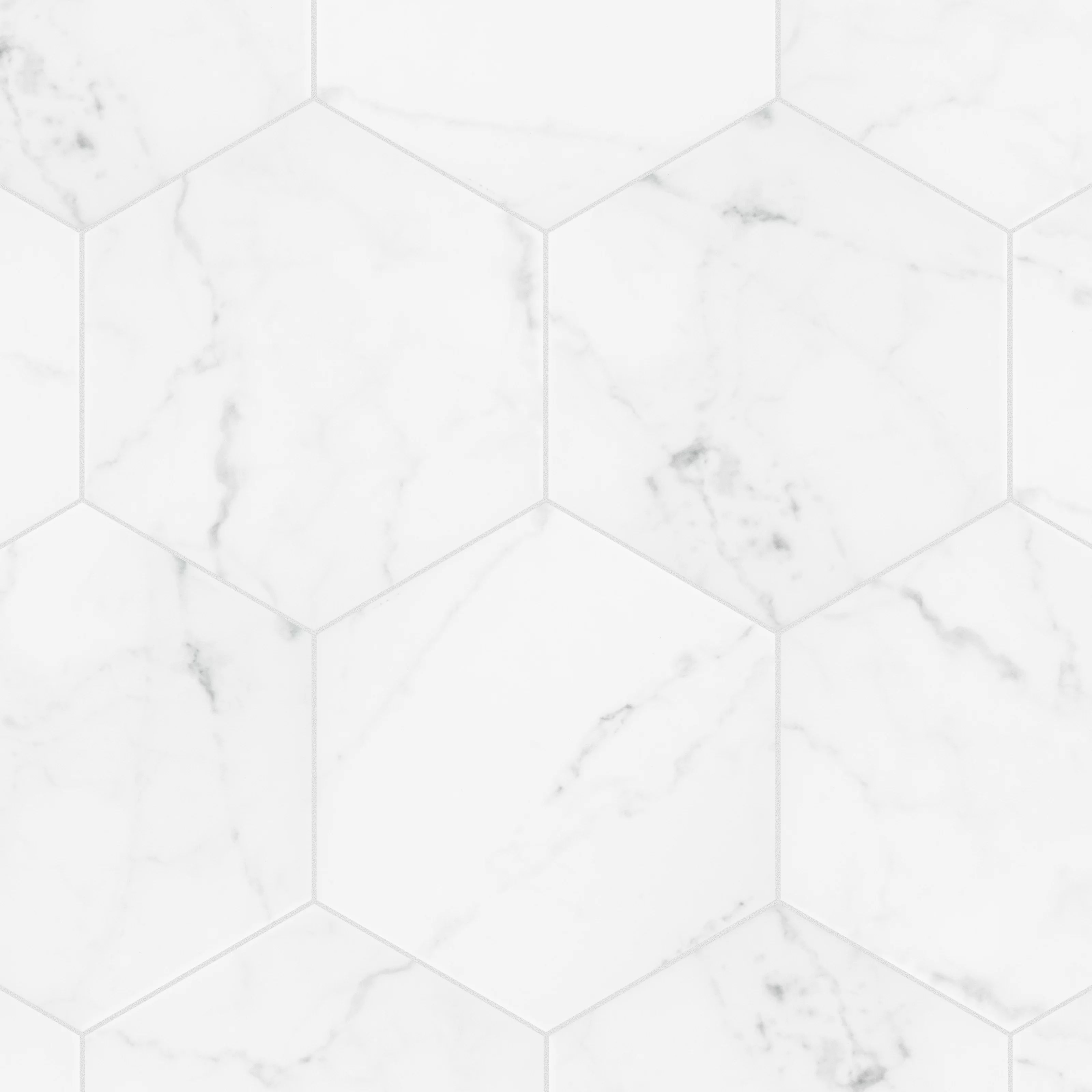 Classico Carrara 7" x 8" Porcelain Marble Look Wall & Floor Tile | Wayfair North America