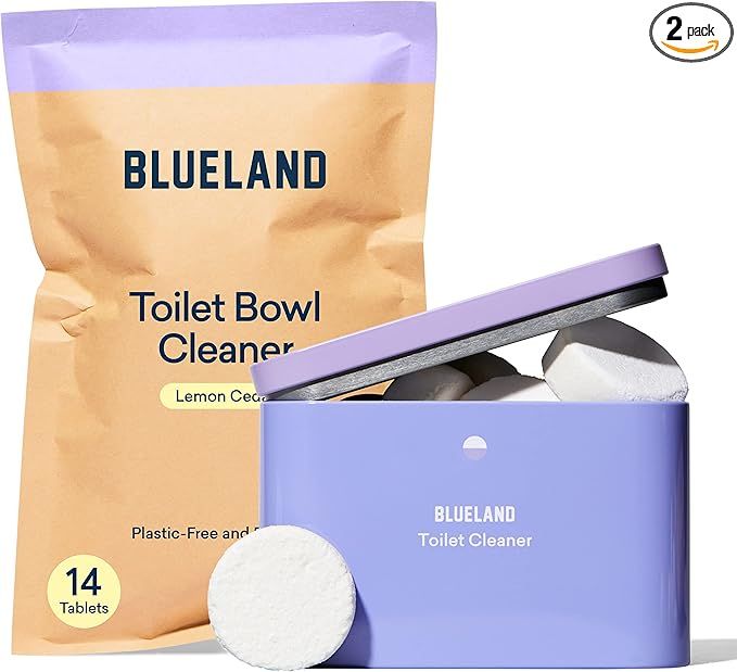 BLUELAND Toilet Bowl Cleaner Starter Set - Eco Friendly Products & Cleaning Supplies - No Harsh C... | Amazon (US)