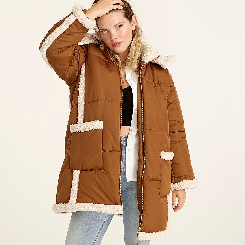 Snowday puffer jacket with PrimaLoft® | J.Crew US