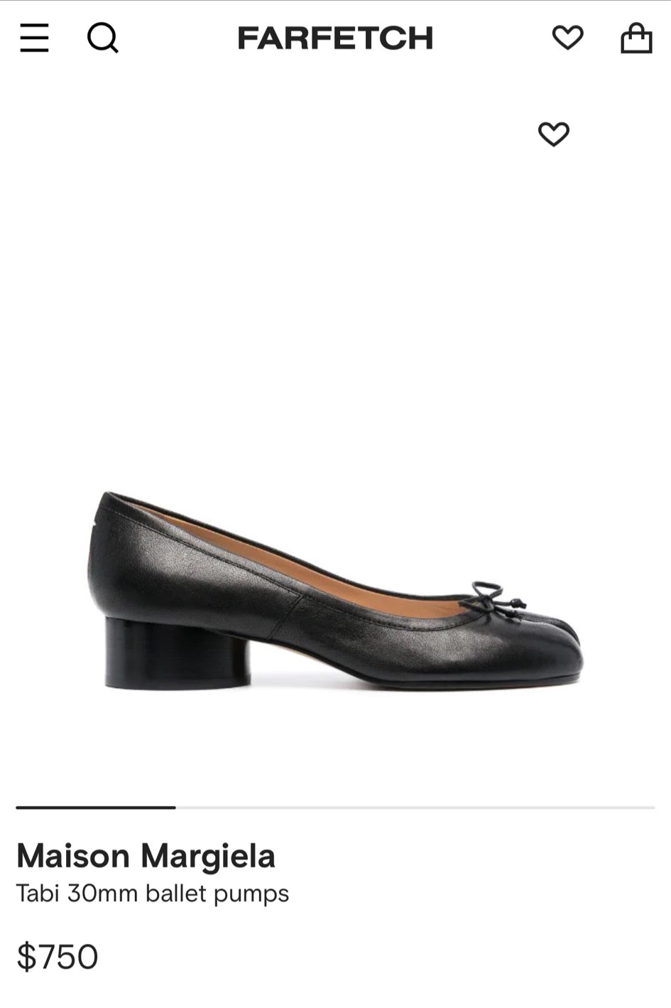 Maison Margiela Tabi Ballet Pumps 

#LTKGiftGuide #LTKshoecrush #LTKstyletip
