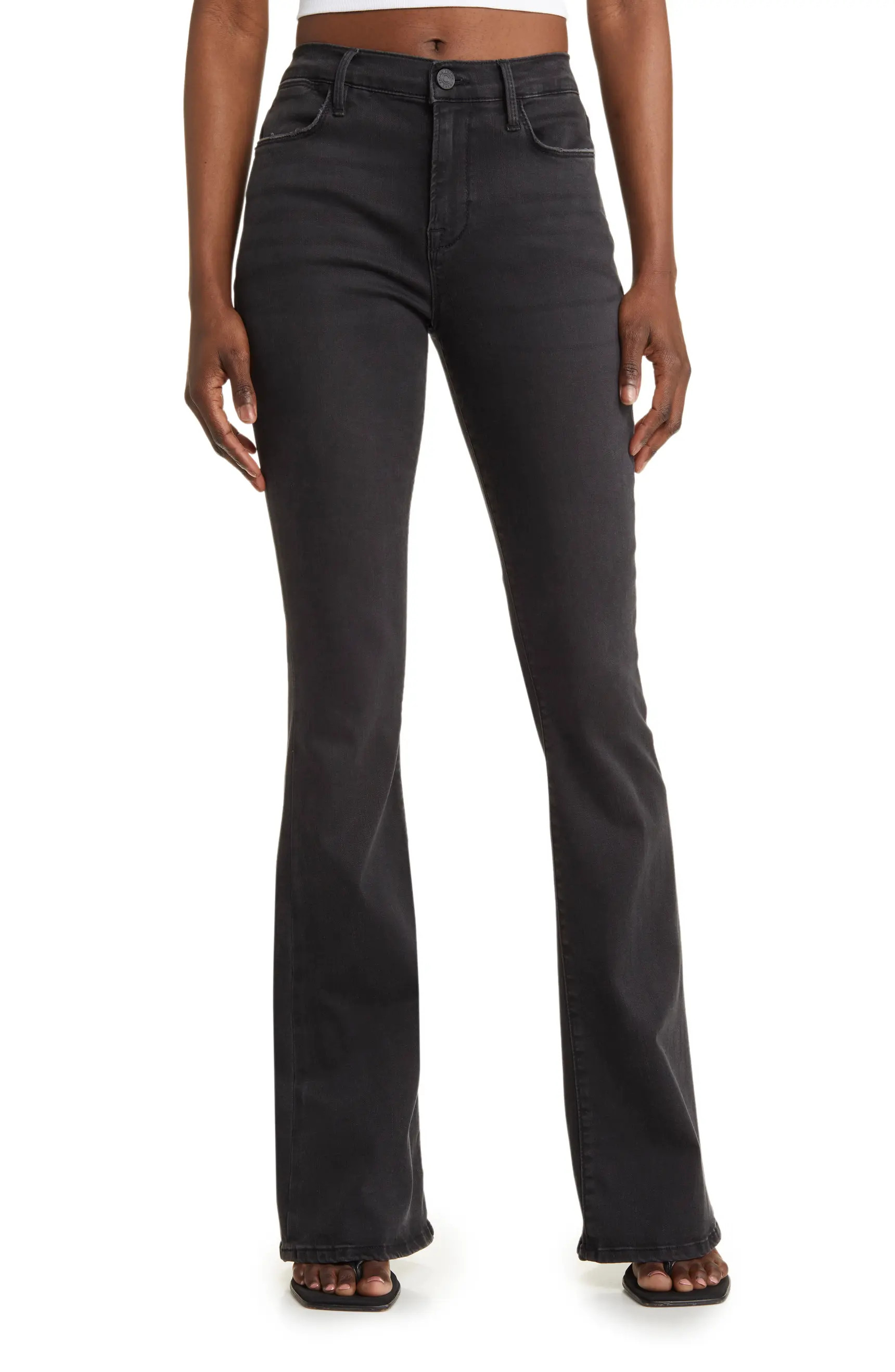 FRAME Le High Waist Flare Jeans | Nordstrom | Nordstrom