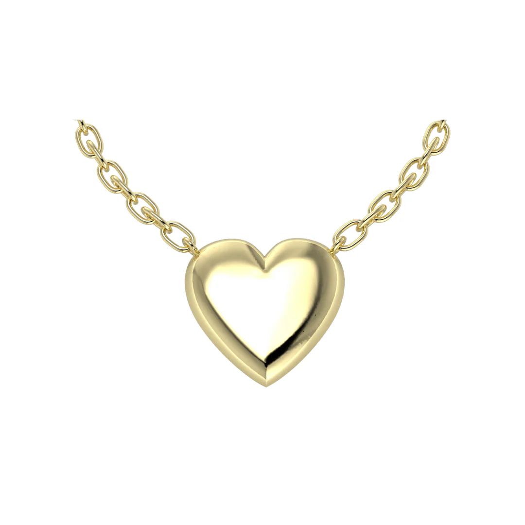Mary "Small" Heart Necklace | Milliard Diamond Concierge