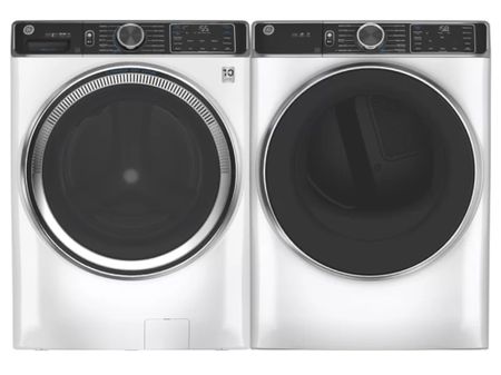 GE Appliances Washer & Dryer Set with Stackable 5 Cubic Feet Smart Front Load Washer and 7.8 Cubic Feet Electric Dryer

#LTKSeasonal #LTKhome #LTKsalealert