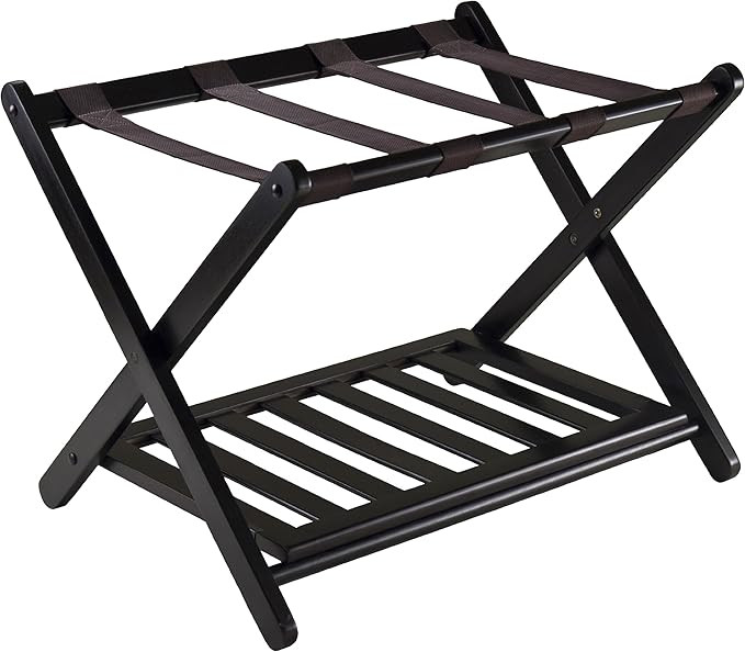 Winsome 92436 Luggage Rack with Shelf | Amazon (US)