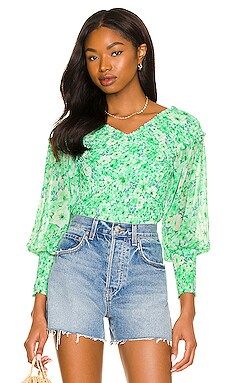 Steve Madden Wrapped Up in You Top in Basil from Revolve.com | Revolve Clothing (Global)