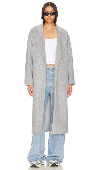 Oslo Coat in Grey | Revolve Clothing (Global)