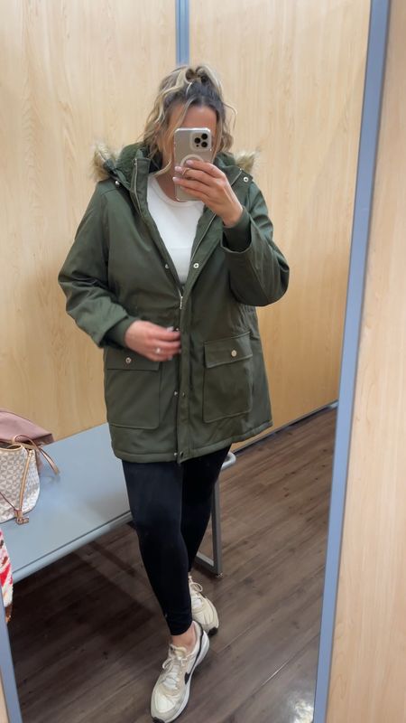 The Green Parka goes in and out of stock so I linked some similar options as well!

Feeling cute, cozy and comfy in these @walmart finds!  

As someone who lives in a small town Walmart is one of my only options for shopping in store for clothes for last minute stuff and thankfully they have been elevating their game this year! 

And dont get me started on the quality of the green parka coat!  It’s has a fuzzy warm lining and is super heavy weight.  

Wearing an XL in everything.  All of them run TTS!  I’m 5’9, size 14.

Walmart fashion, Walmart coats, affordable fashion, winter fashion, cozy outfits, Walmart finds, Walmart try on, winter coats, winter jackets, parka coat, puffer coats, faux leather coat, comfy coats,  warm coats, midsize clothes, midsize fashion, winter outfits.

#LTKVideo #LTKmidsize #LTKfindsunder50