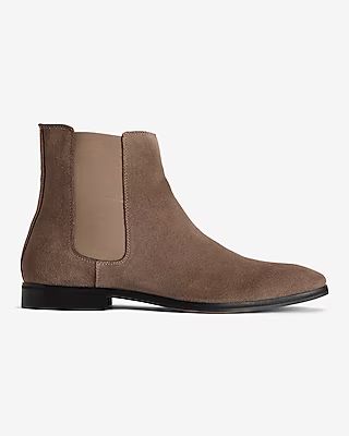 Genuine Suede Chelsea Boot | Express