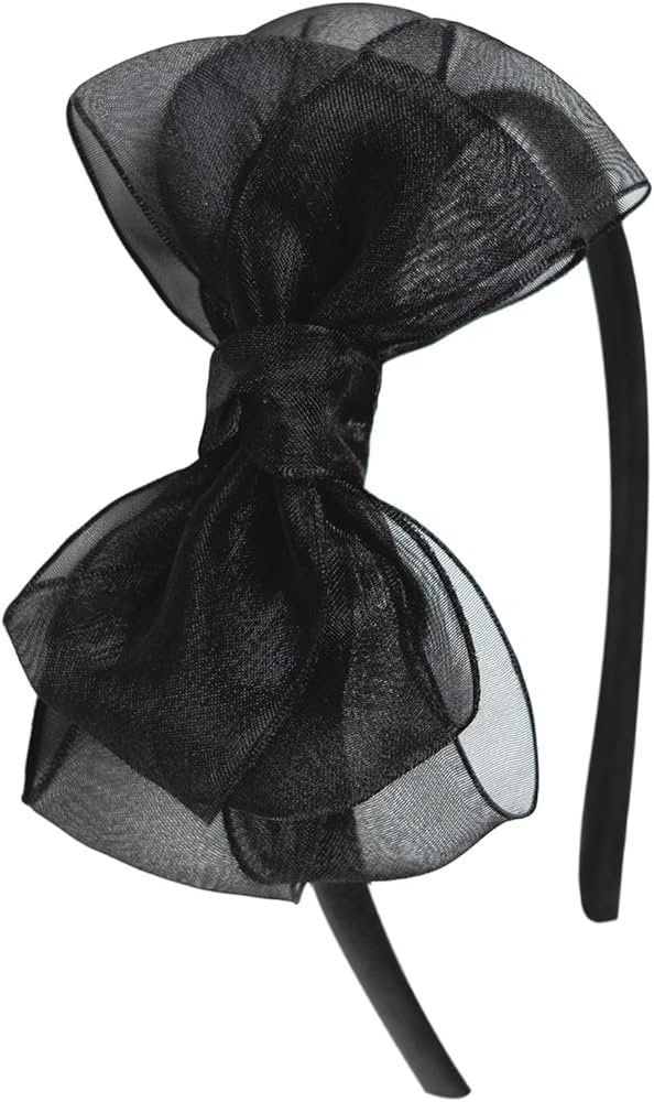 4.5-Inch Organza Headband-Enchanting Fairy-Tale Princess Hair Accessories for Girls, Toddlers, Ki... | Amazon (US)