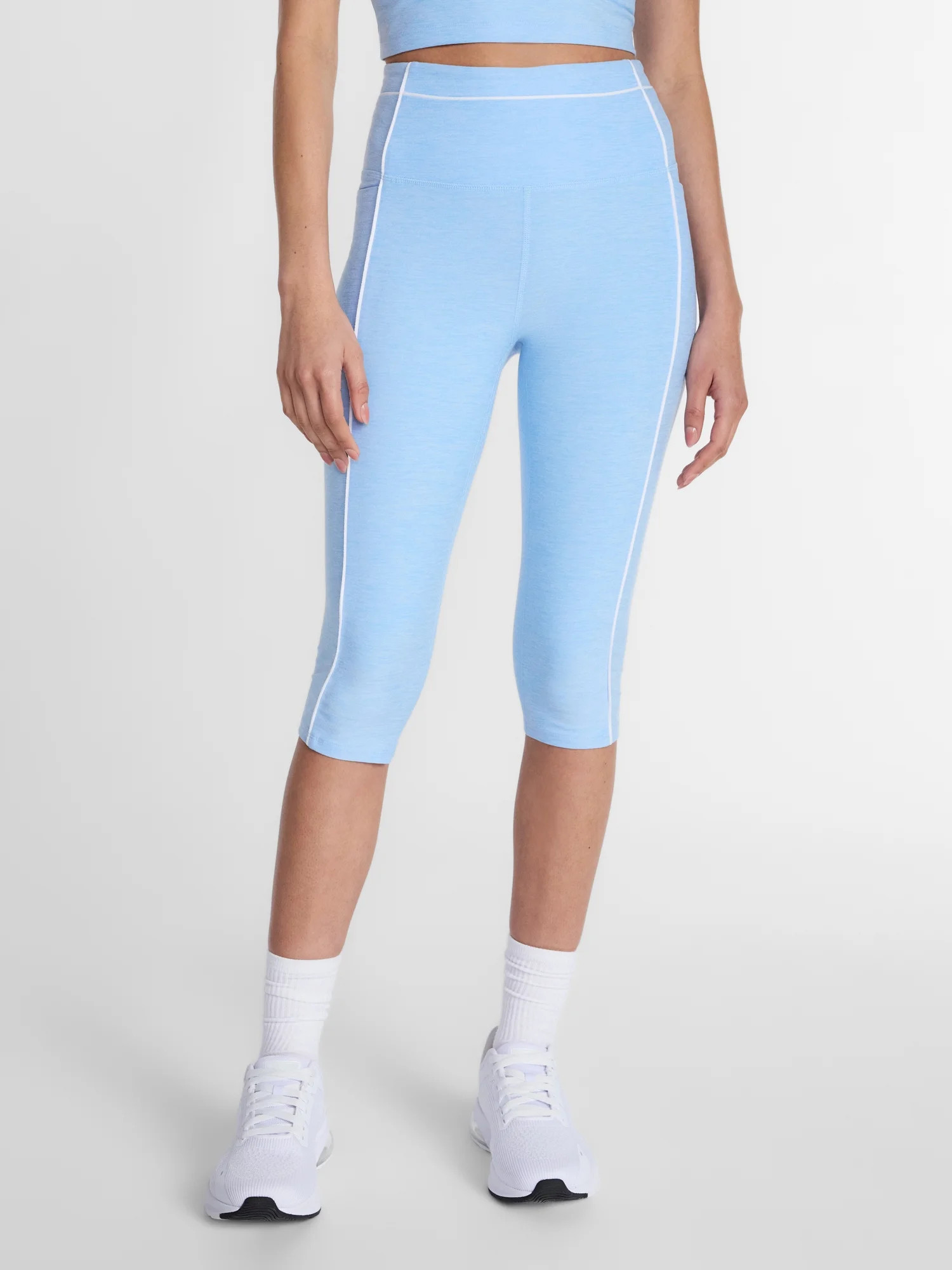 Athletic Works Women's and Women's Plus ButterCore Compression Capris, Sizes XS-4X - Walmart.com | Walmart (US)