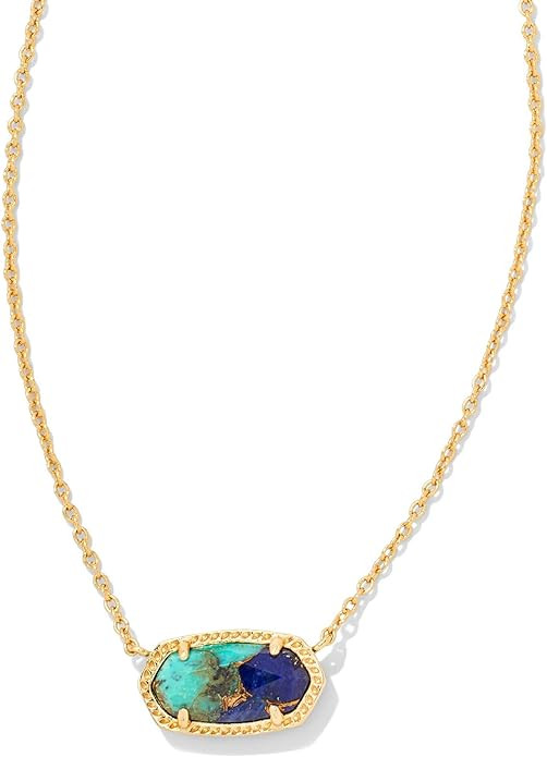Kendra Scott Elisa Pendant Necklace for Women, Fashion Jewelry, 14k Gold-Plated | Amazon (US)