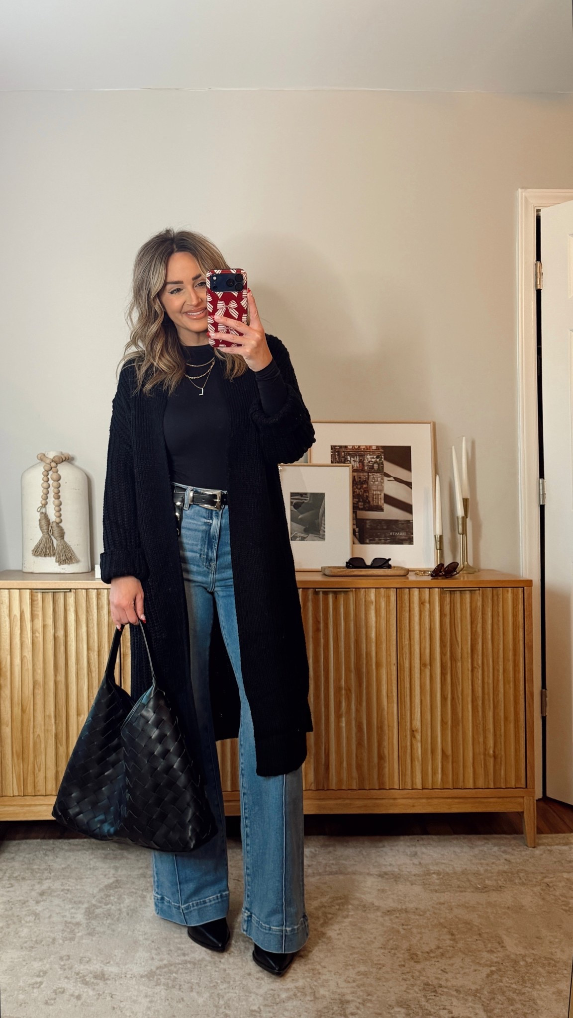these jeans may be my FAV vici jeans ever!! they are so flattering, tall girl friendly (i’m 5’6), i’m in a size 28. this coat is so comfy & versatile i’m in a size S. size M bodysuit. use code LEANN40 for 40% off everything! 

#LTKootd #LTKFindsUnder100