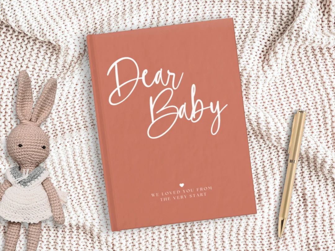 Dear Baby Journal  Hard Cover Journal  Pregnancy Journal  - Etsy | Etsy (US)
