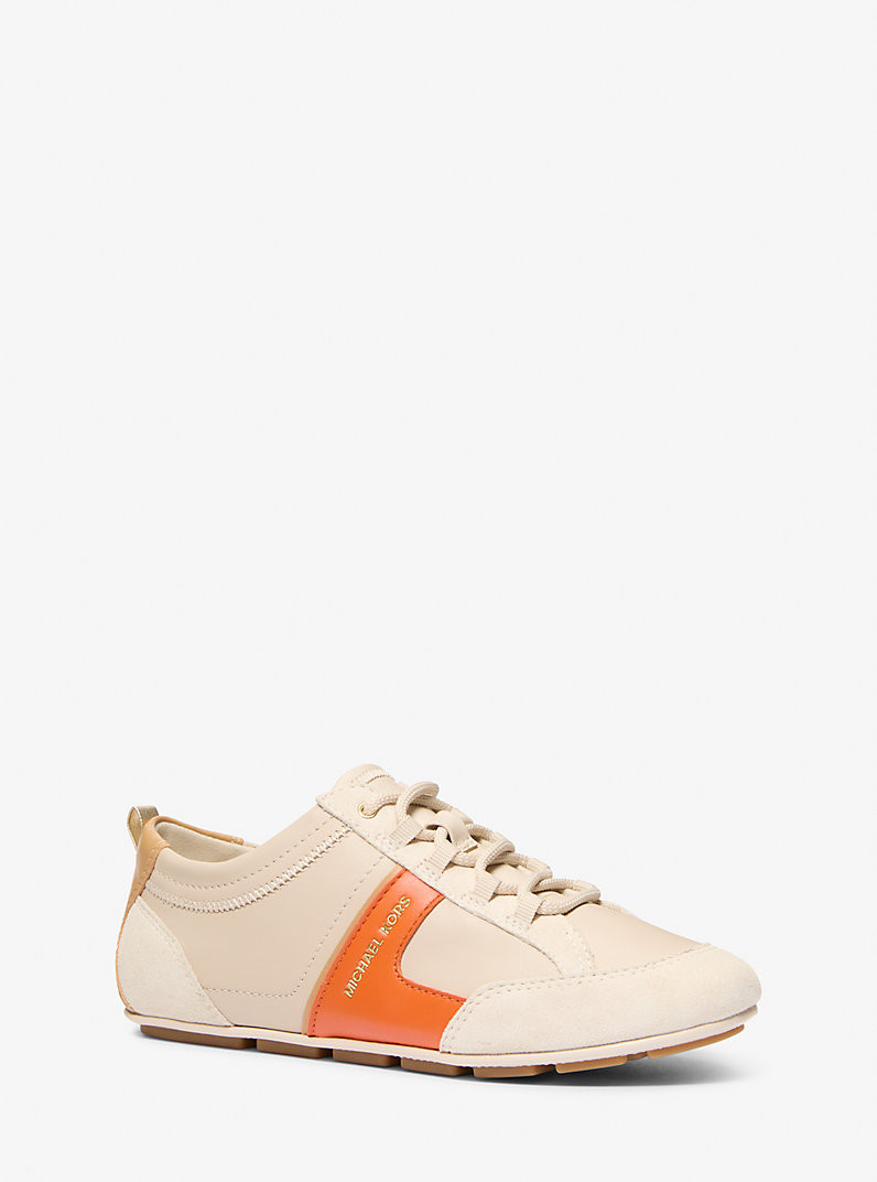 Keely Leather Trainer | Michael Kors US