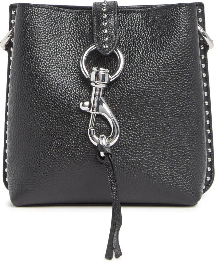 Megan Mini Leather Studded Feed Bag | Nordstrom Rack