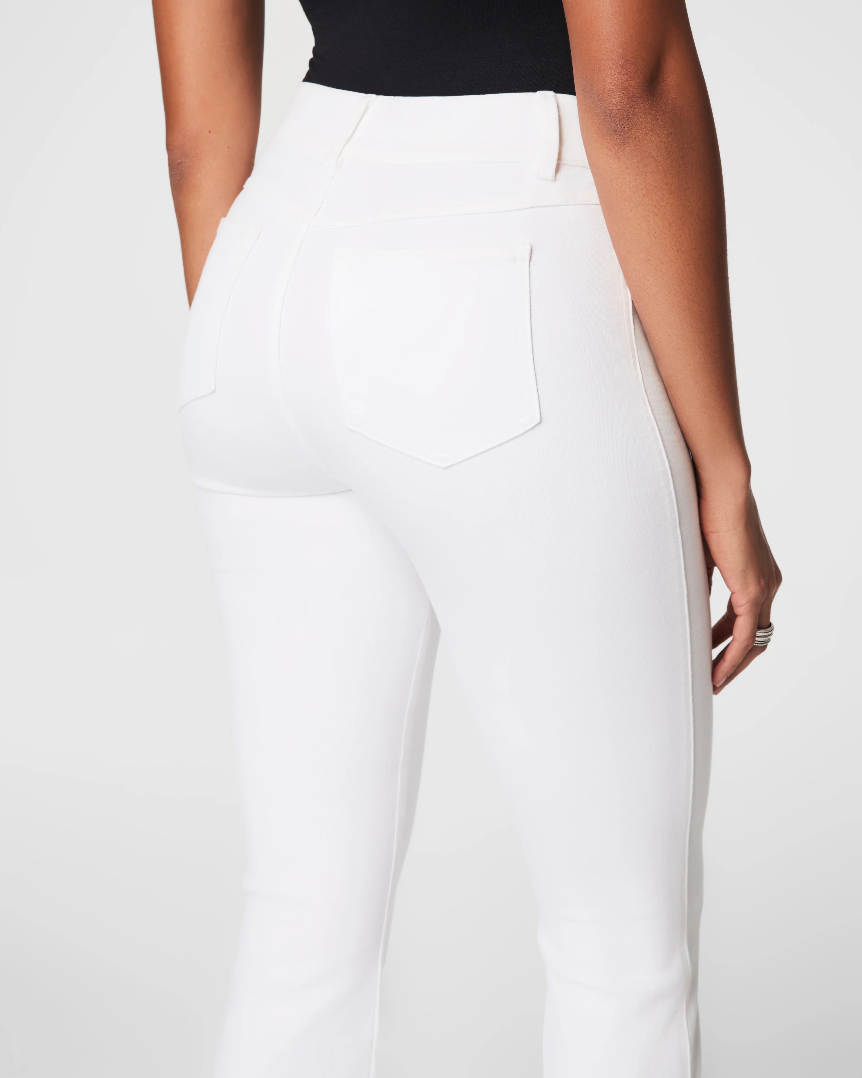High-Rise Flare Jeans with Waist Shaping & Tummy Control | SPANX | Spanx