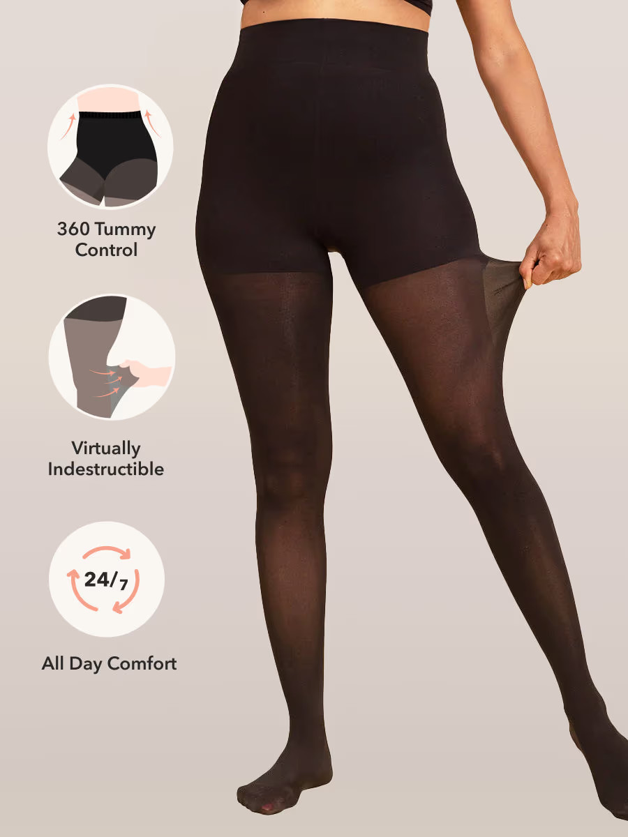 Shapermint Essentials Ultra-Resistant Shaping Tights 1u | Shapermint