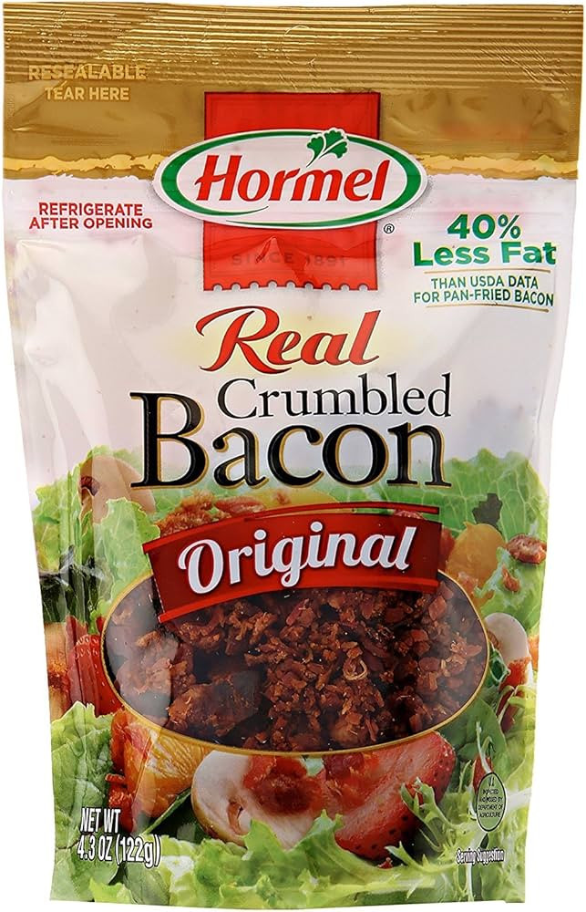 Hormel Real Bacon Crumble Topping, 4.3 Oz Pouch | Amazon (US)