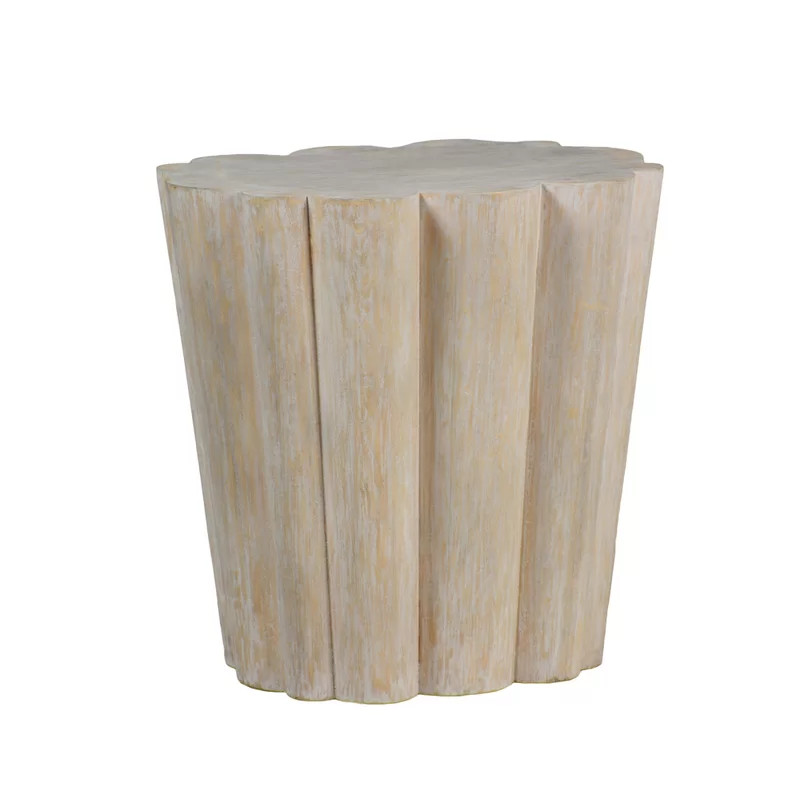 Bree Block Resin End Table | Wayfair North America