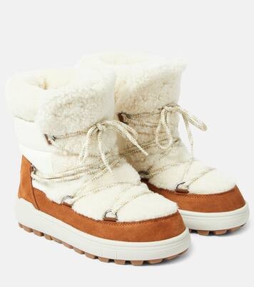Chamonix suede and shearling snow boots | Mytheresa (US/CA)