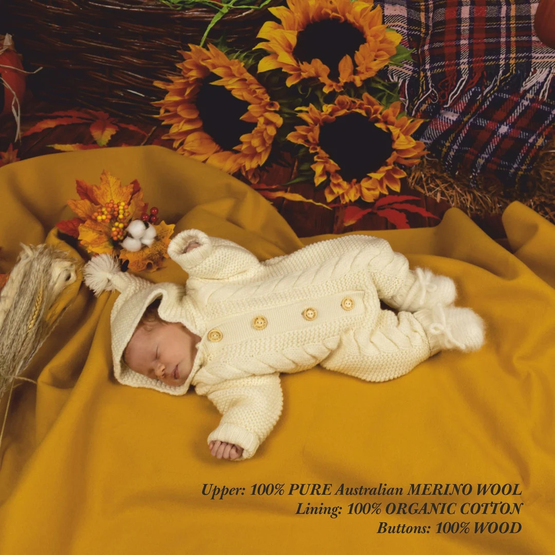 Two-layer Chunky Knit AUSTRALIAN MERINO WOOL Jumpsuit for - Etsy | Etsy (US)