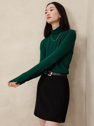 Timeless Turtleneck Top | Banana Republic Factory