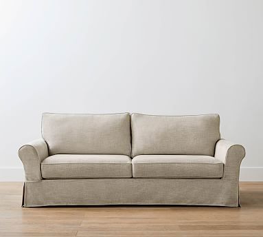 PB Comfort Roll Arm Slipcovered Sofa | Pottery Barn (US)