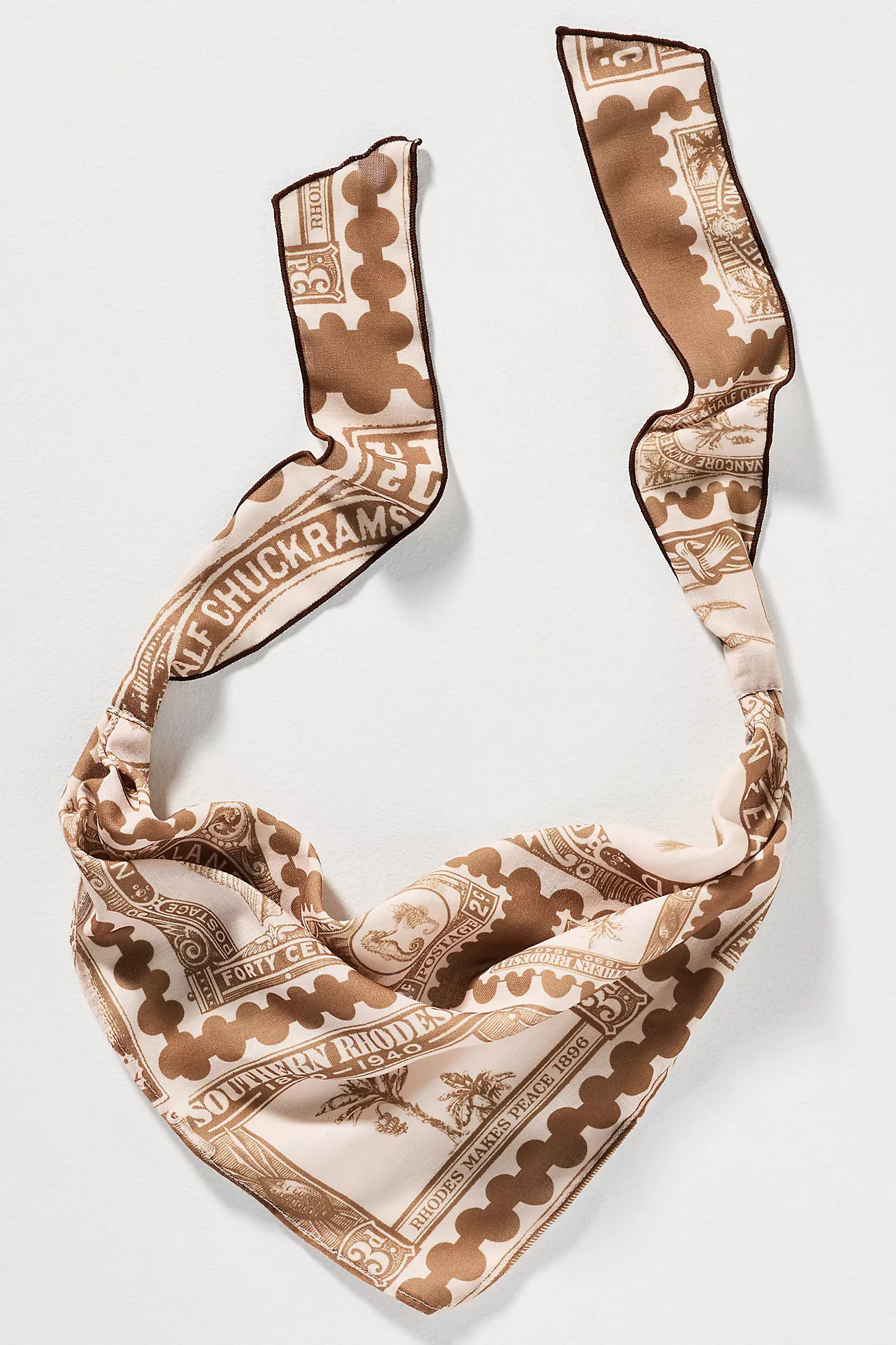 Stamp Printed Hair Scarf | Anthropologie (US)