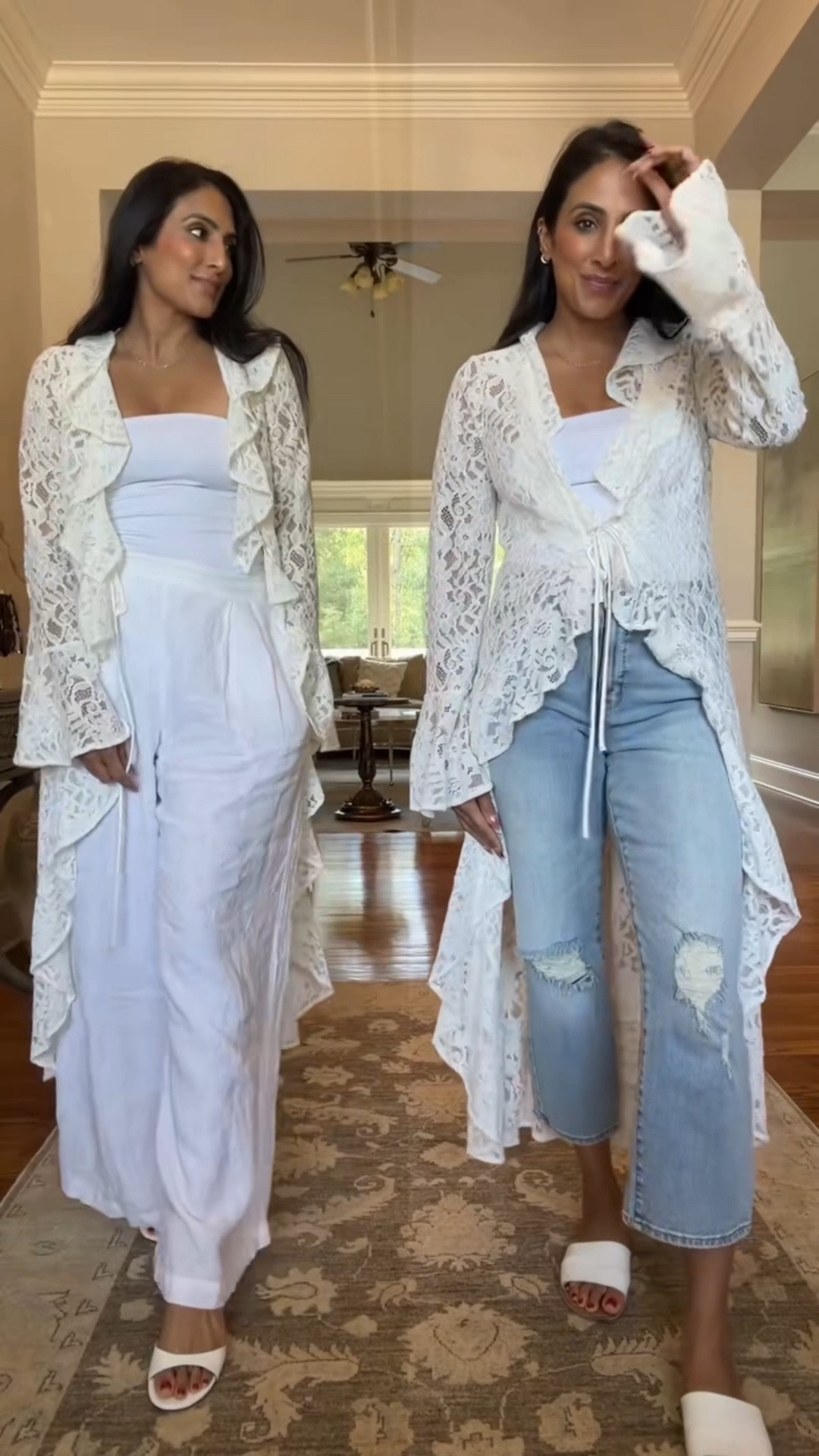 Versatile lace cardigan

#LTKootd #LTKOver40 #LTKWedding