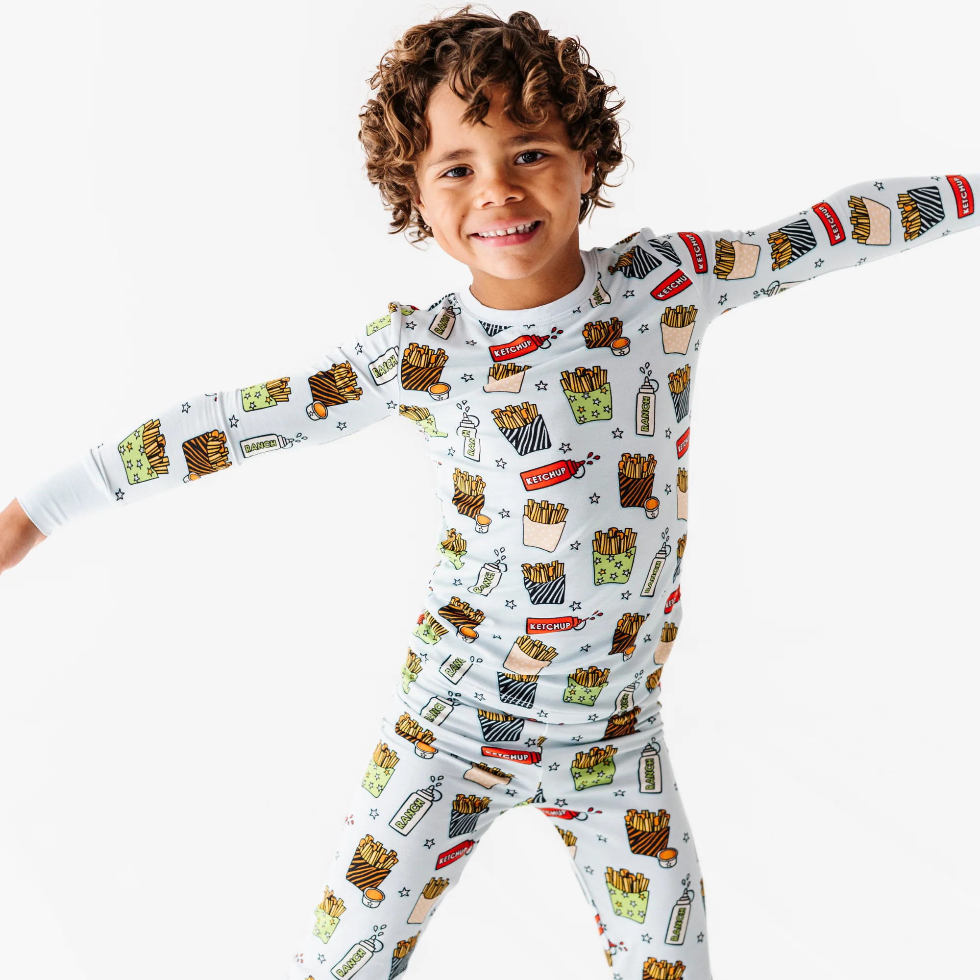 I've Only Got Fries For You Kid Pajamas | Kiki + Lulu
