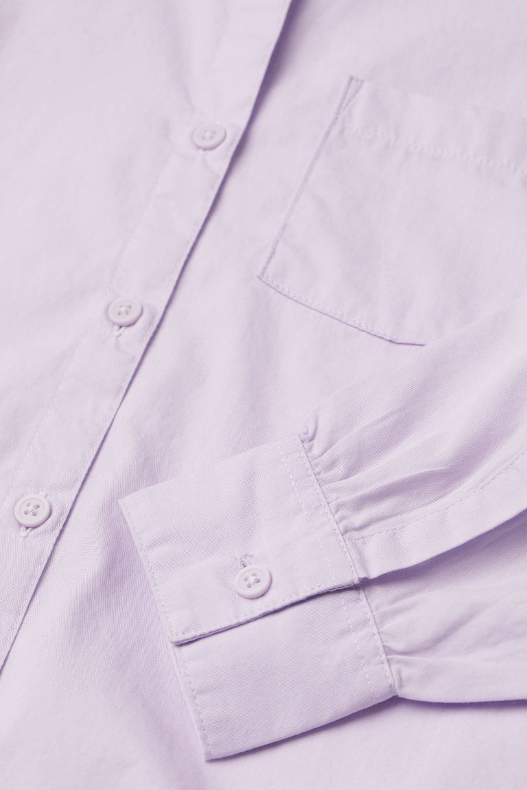 Oversized Cotton Shirt | H&M (US + CA)