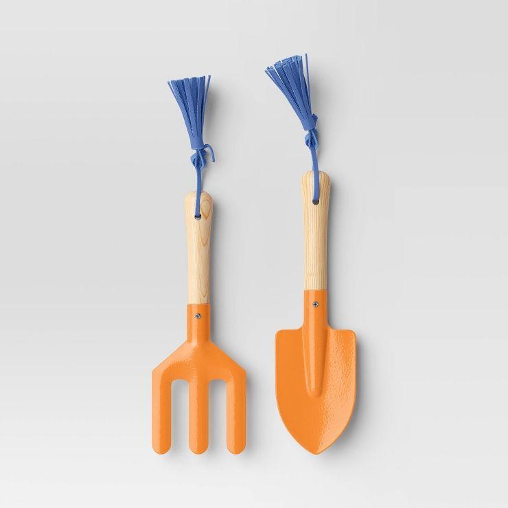 2pk Kids' Garden Tools Set - Orange - Sun Squad™ | Target