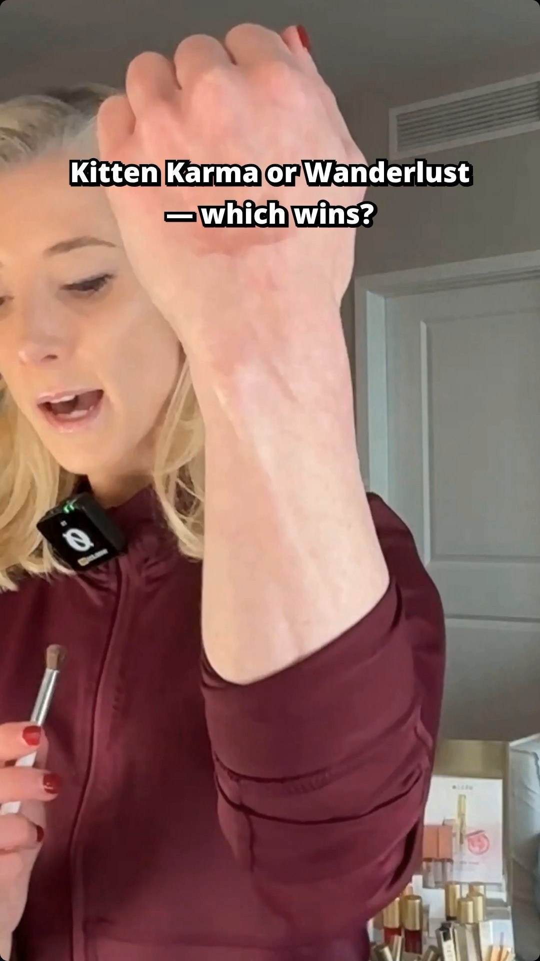 Kitten karma or wanderlust? 2 amazing liquid eyeshadows by Stila cosmetics. Shown in our TikTok live shopping shows. LTK beauty finds for winter wonderland gorgeous winter makeup refresh and LTK finds under $50! LTK grwm as I swatch , review and try on some of my favorite glitter and glow eyeshadows. 

#LTKBeauty #LTKFindsUnder50 #LTKgrwm