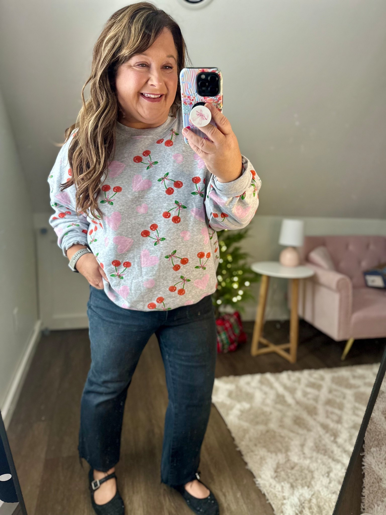 Does it really get any cuter than ❤️ and 🍒, love it! 