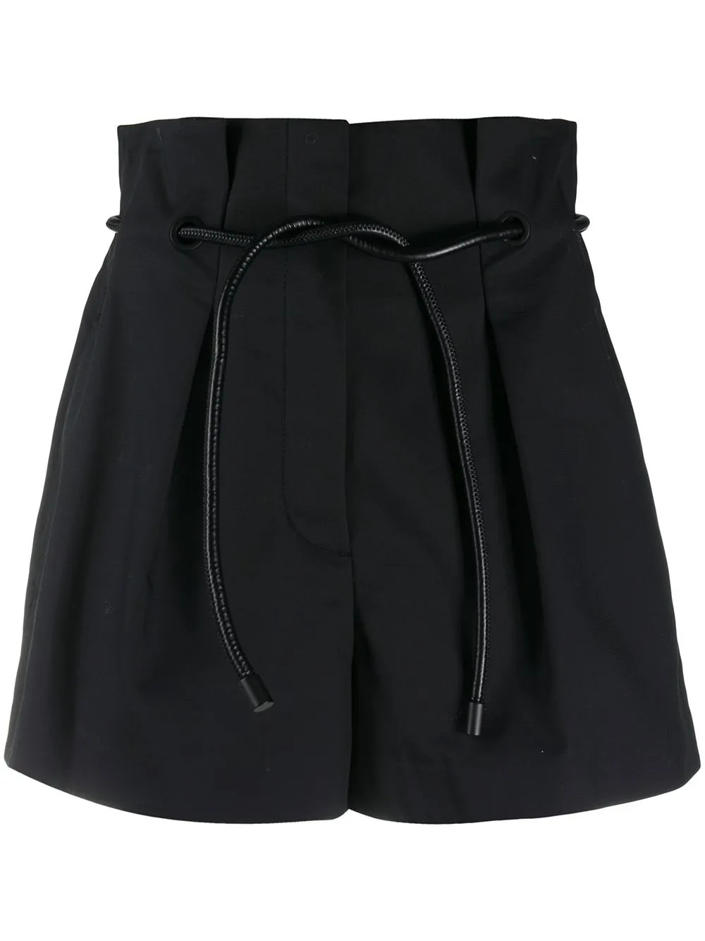 paperbag-waist mini shorts | Farfetch Global
