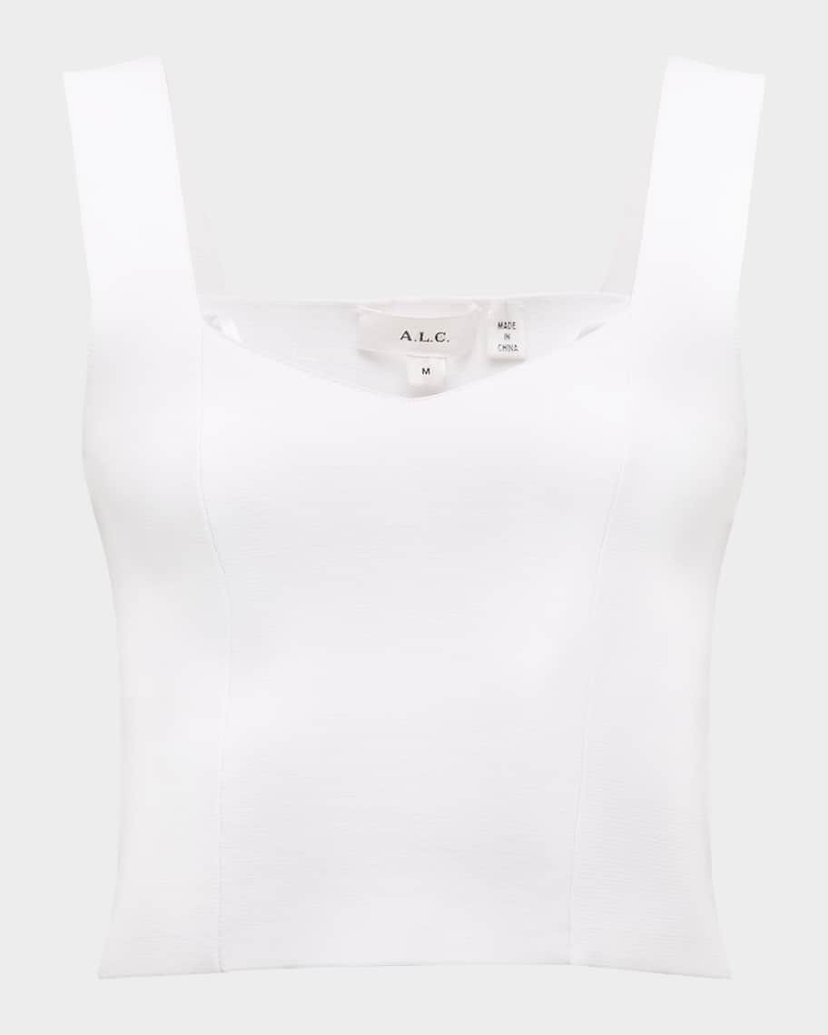 A.L.C. Jordana Sweetheart Tank Top | Neiman Marcus