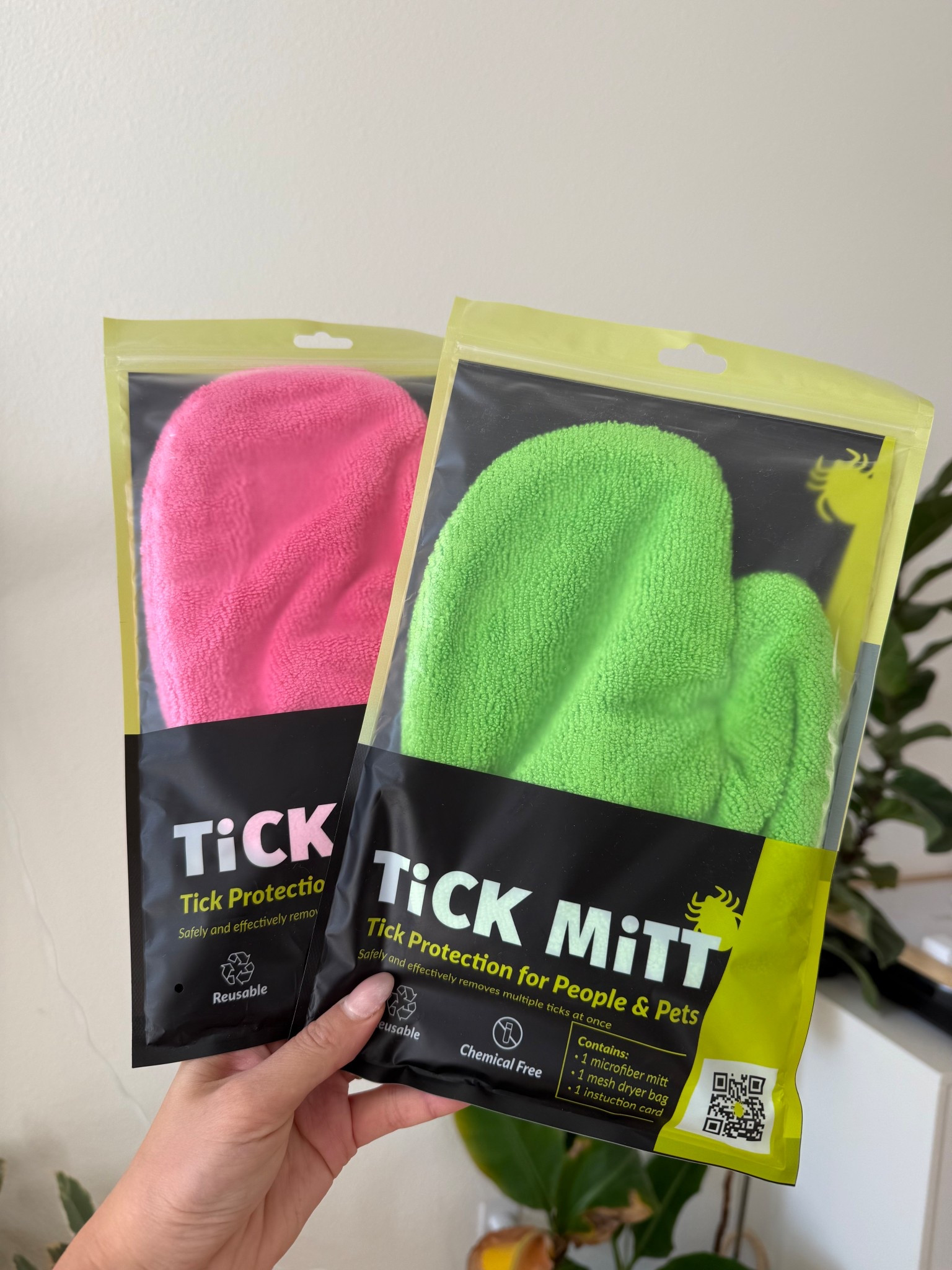 A camping essential — protection against ticks! 🕷️