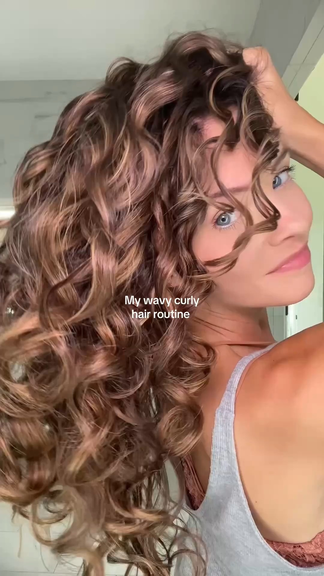 My Wavy Curly Hair Routine for LESS frizz ➰

#wavycurly #wavyhairroutine #wavyhair #curlcare 

#LTKStyleTip #LTKBeauty #LTKFindsUnder100