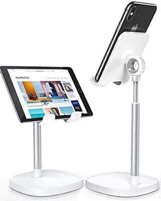 Cell Phone Stand,Angle Height Adjustable LISEN Cell Phone Stand for Desk,Thick Case Friendly Phon... | Amazon (US)