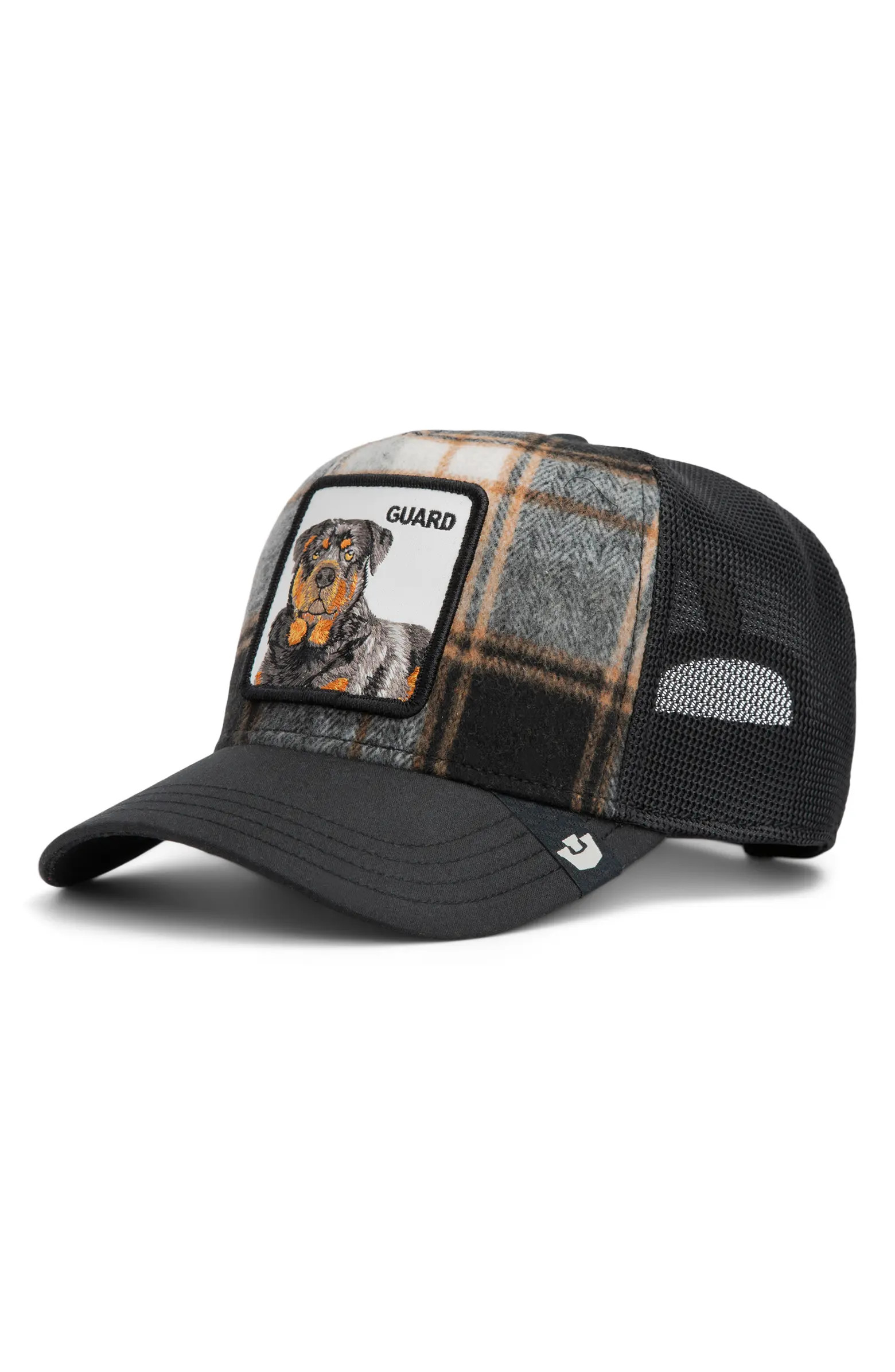 Goorin Bros. Guard Dog Brushed Plaid Trucker Hat | Nordstrom | Nordstrom